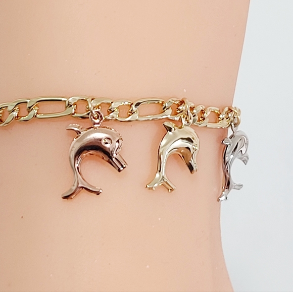 Dolphine Bracelet 18k Gold Plated - Picture 3 of 5